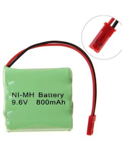 Ni-MH 3A 9.6V 800mAh Battery Pack with Red Plug-8 Pcs a Pack (Dual Level)