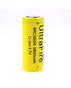 UltraFire BRC 26650 3.7V 6800mAh Unprotected Rechargeable Li-ion Battery