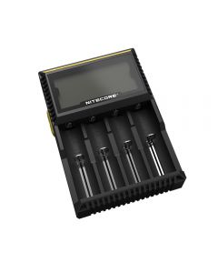 NiteCore D4 Digi charger Fit charge almost all cylindrical rechargeable (Li-ion, Ni-MH and Ni-Cd) batteries