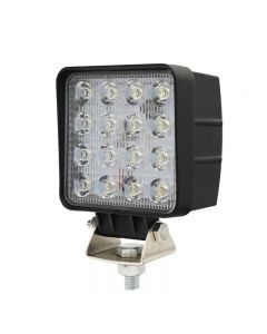 48W 12V 16PCS*3W LED Work Light Lamp Waterproof IP67 Flood Or Spot beam Jeep ATV Offroad LED Work light