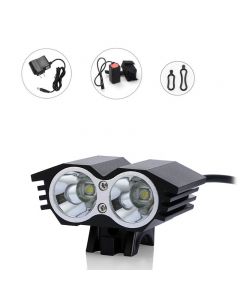SolarStorm X2 M2 2T6 2000 Lumen 4 Mode LED Bike Light Set with 4*18650 Battery Pack