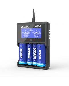 Xtar VC4 Battery Charger 20700 18650 21700 14650 17335 17670 18490 10440 14500 16340 17500 18350 18500 18700 22650 25500 32650