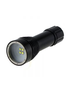 5000 Lumen Underwater Diving Video Flashlight 4xCree XM-L2 LED Diving Torch Lamp(1*26650)