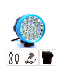 16T6 New 16 LED 24000LM 16 x XM-L T6 LED Bicycle Light Cycling Bike Headlight Headlamp Head Lamp + Battery Pack +Charger