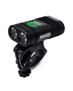 WOSAWE bicycle light USB built-in charging integrated dual headlight headlight riding equipment