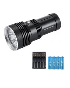 7000 lumens 3xXHP70.2 200M underwater LED diving flashlight used for outdoor sports fishing