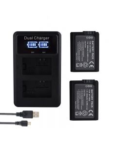 NP-FW50 camera battery replaces Sony battery A5000 A5100 A6000 A6100 digital lithium battery EOS550D charger set