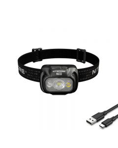 NiteCore NU33 Headlamp Primary white LED 700Lumens USB-C Rechargeable Built-in 2000mAh Battery for Night Running